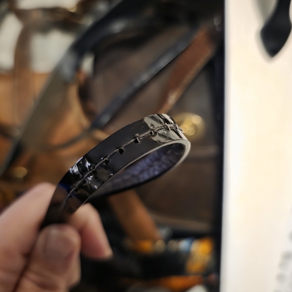 Coach Hamptons Houndstooth Wristlet - Picture 8 of 10